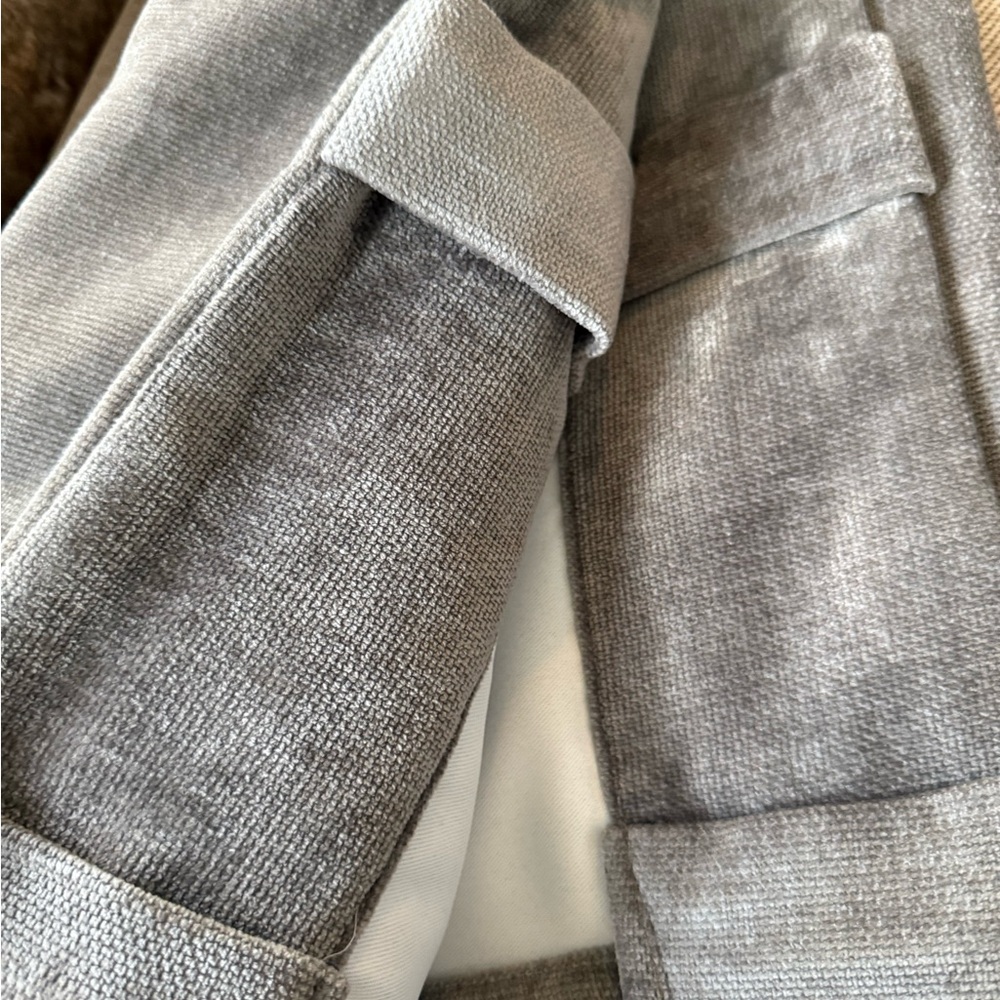 West Elm Worn Velvet Black Out Curtains
